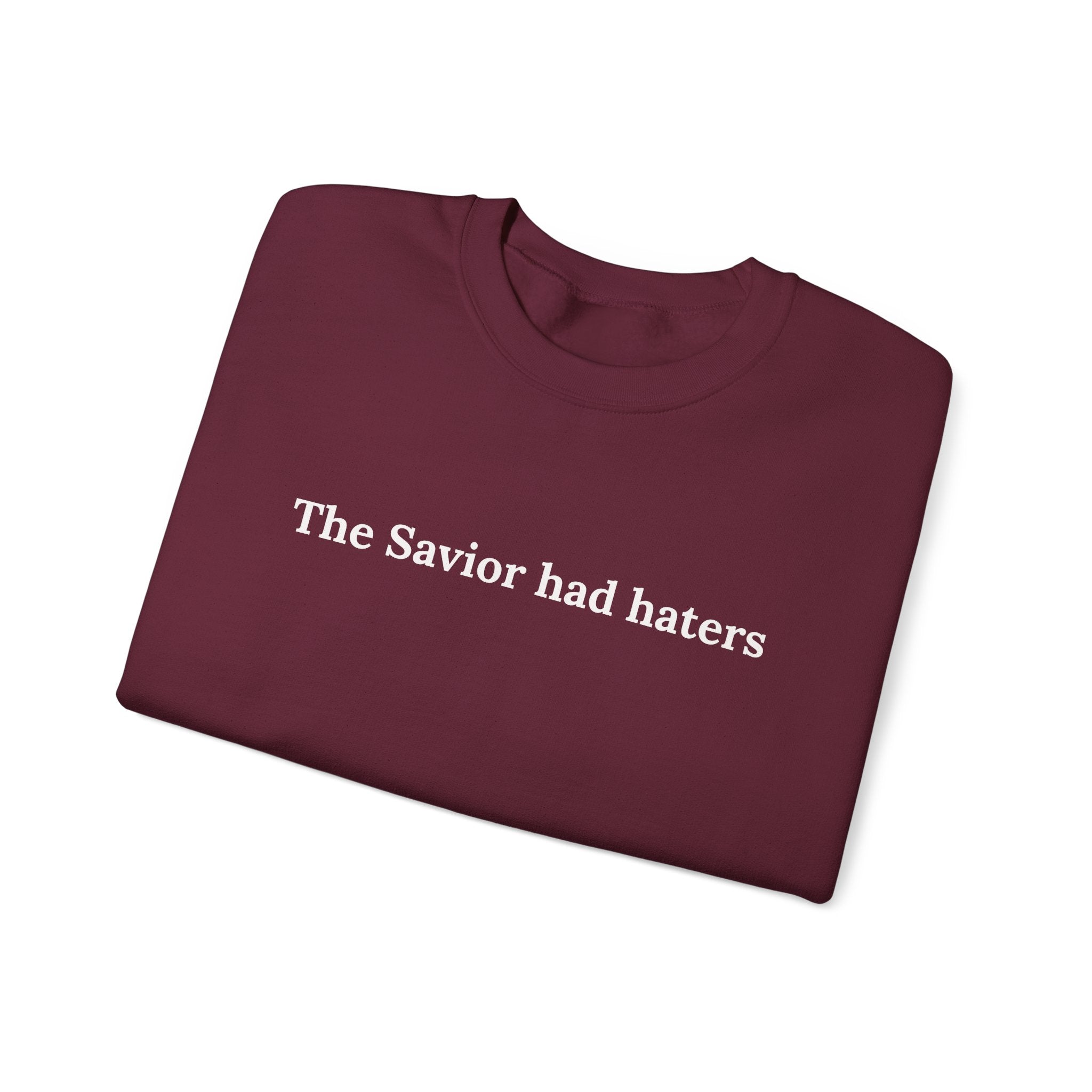Christian Crewneck Sweatshirt "My Savior is Brown" –  Pullover