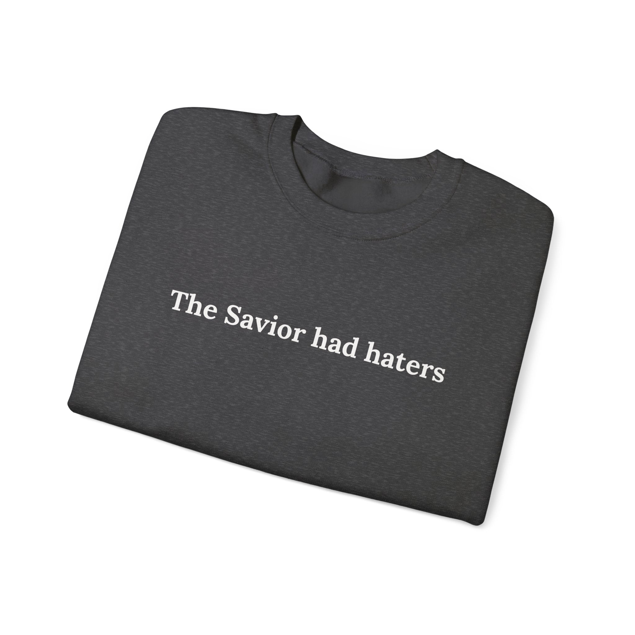 Christian Crewneck Sweatshirt "My Savior is Brown" –  Pullover