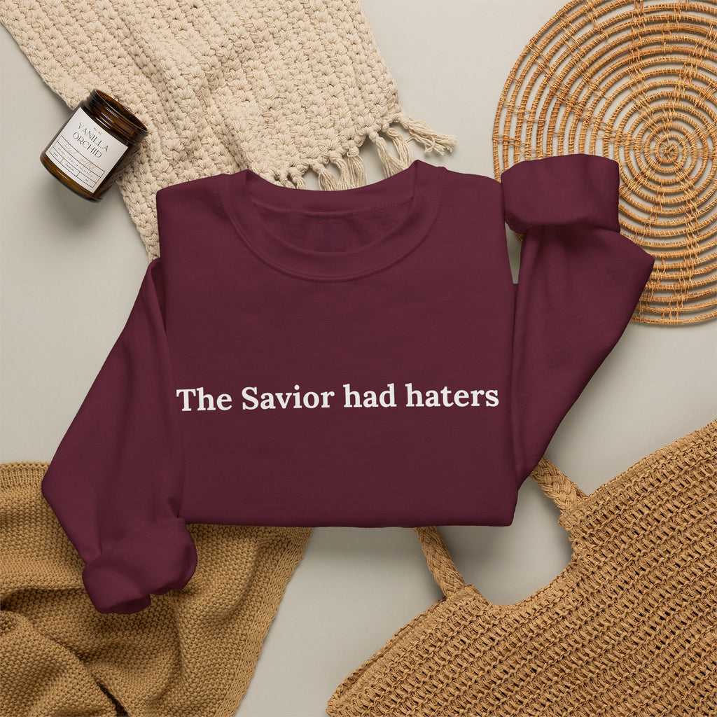 Christian Crewneck Sweatshirt "My Savior is Brown" –  Pullover