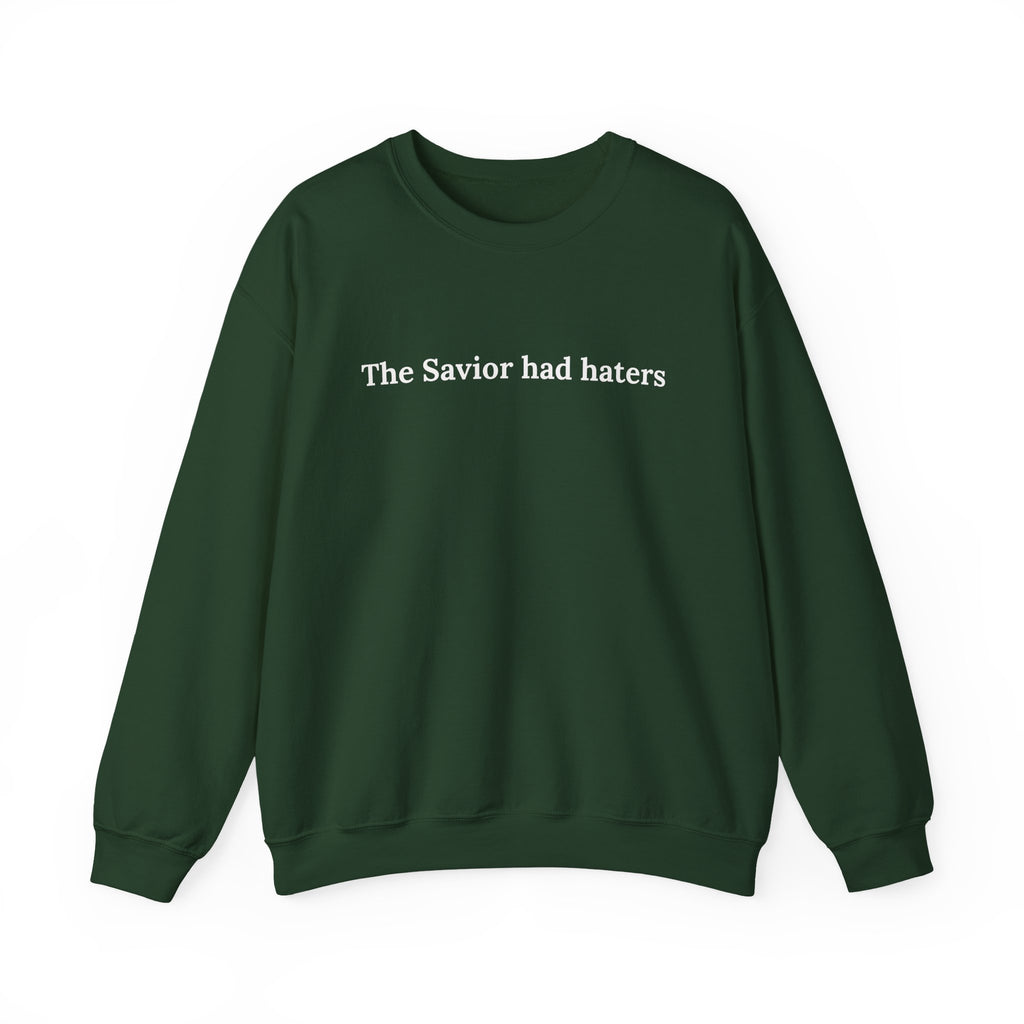 Christian Crewneck Sweatshirt "My Savior is Brown" –  Pullover