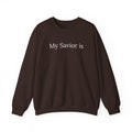 Christian Crewneck Sweatshirt "My Savior is Brown" –  Pullover