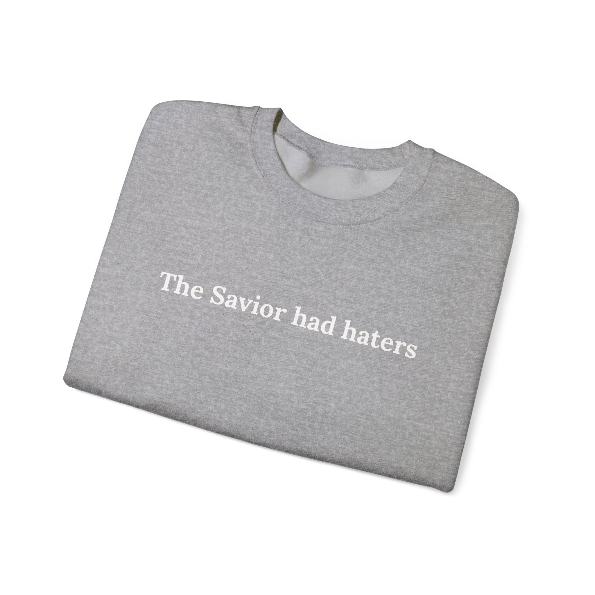 Christian Crewneck Sweatshirt "My Savior is Brown" –  Pullover