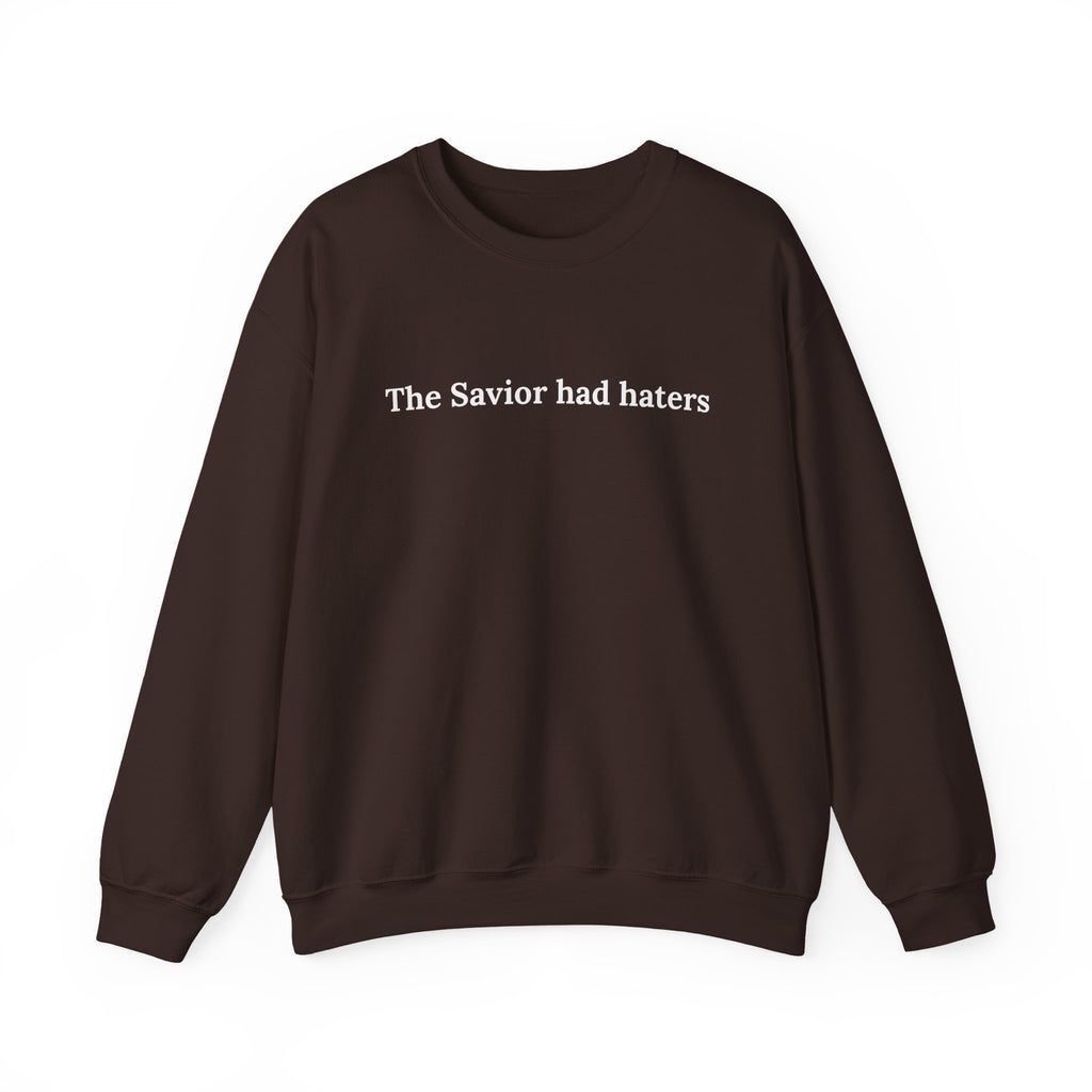 Christian Crewneck Sweatshirt "My Savior is Brown" –  Pullover