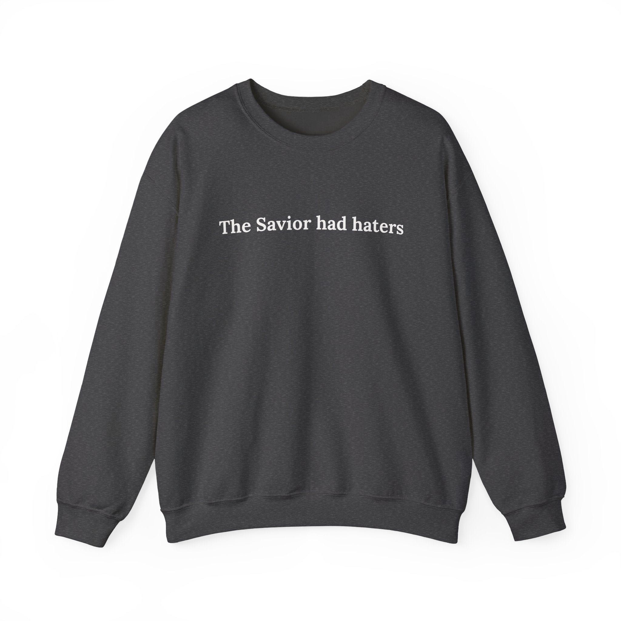 Christian Crewneck Sweatshirt "My Savior is Brown" –  Pullover