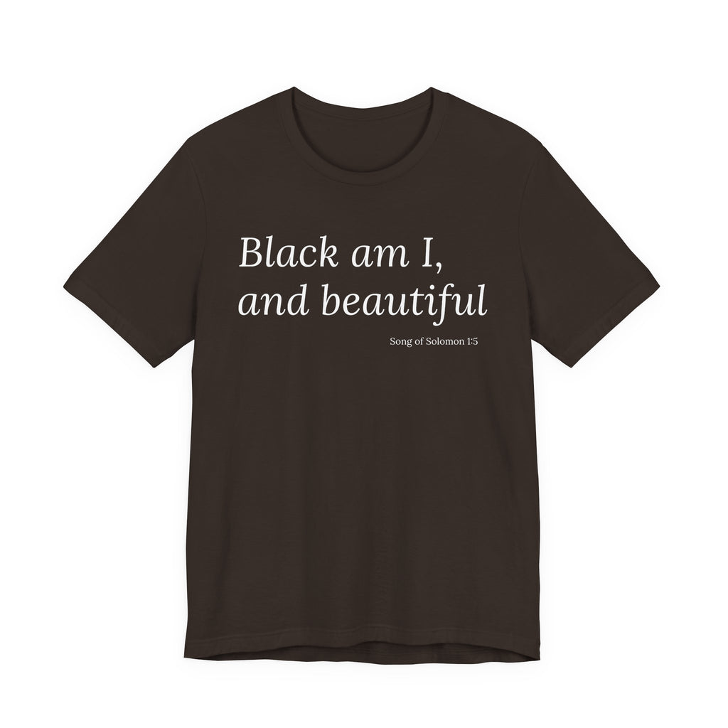 Black am I, and Beautiful Tee | Song of Solomon 1:5