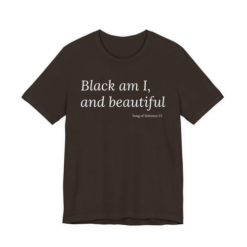 Black am I, and Beautiful Tee | Song of Solomon 1:5