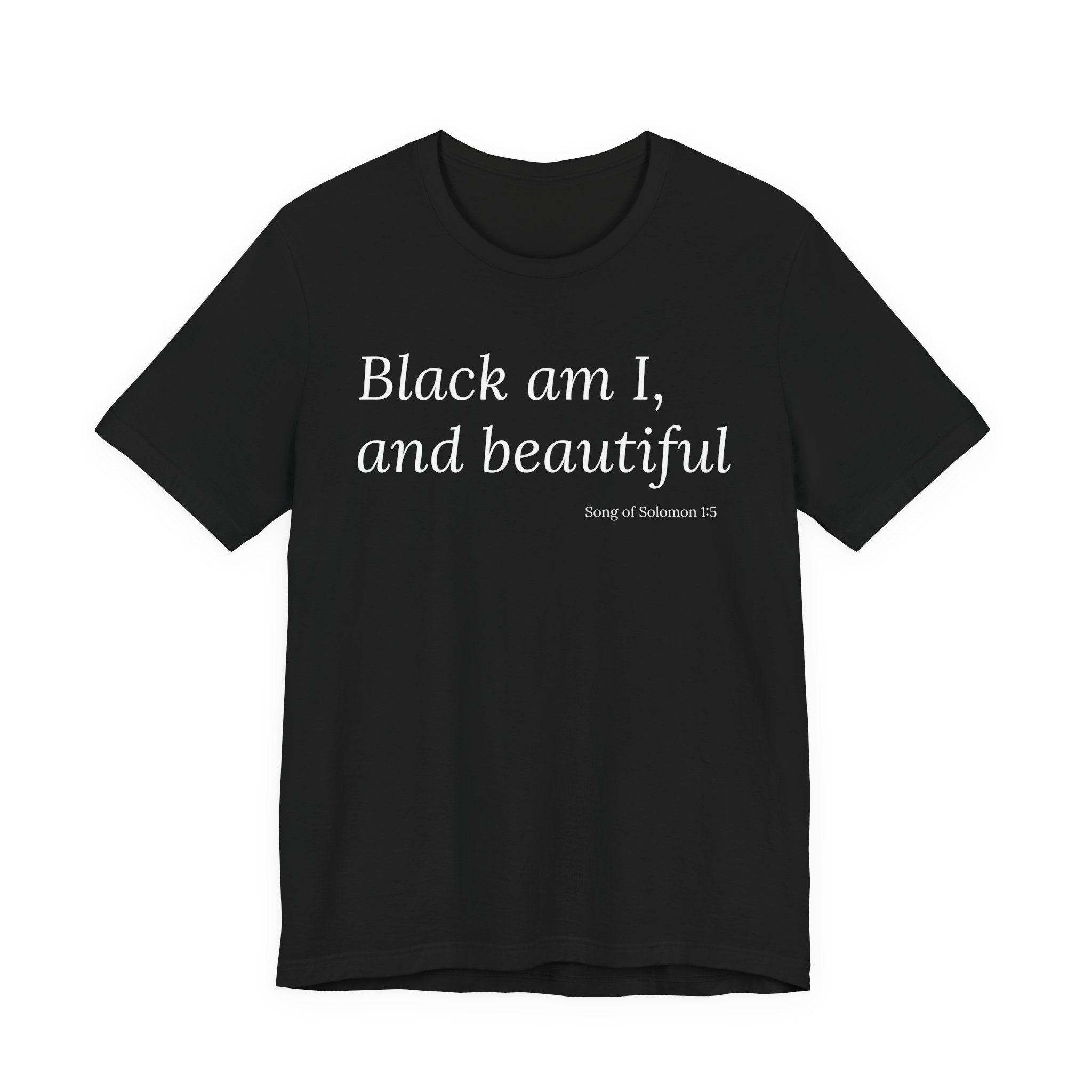 Black am I, and Beautiful Tee | Song of Solomon 1:5