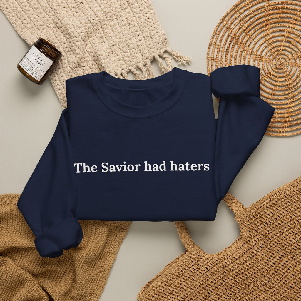 Christian Crewneck Sweatshirt "My Savior is Brown" –  Pullover