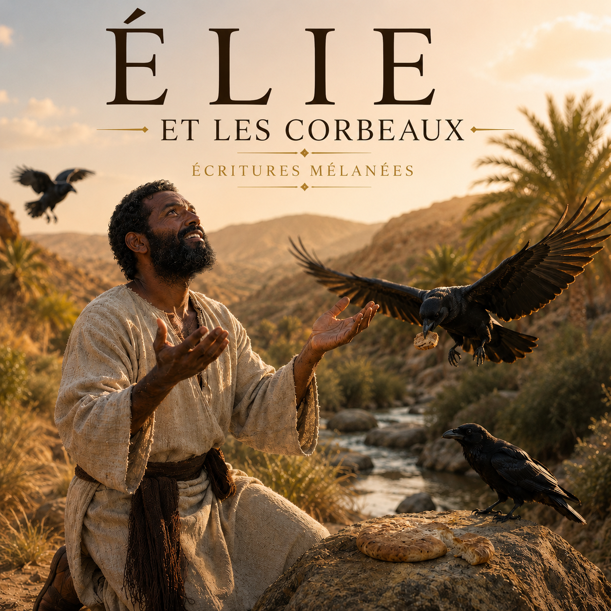 Elijah and the Ravens / Elie et Les Corbeaux — French/English Bilingual Edition (eBook)