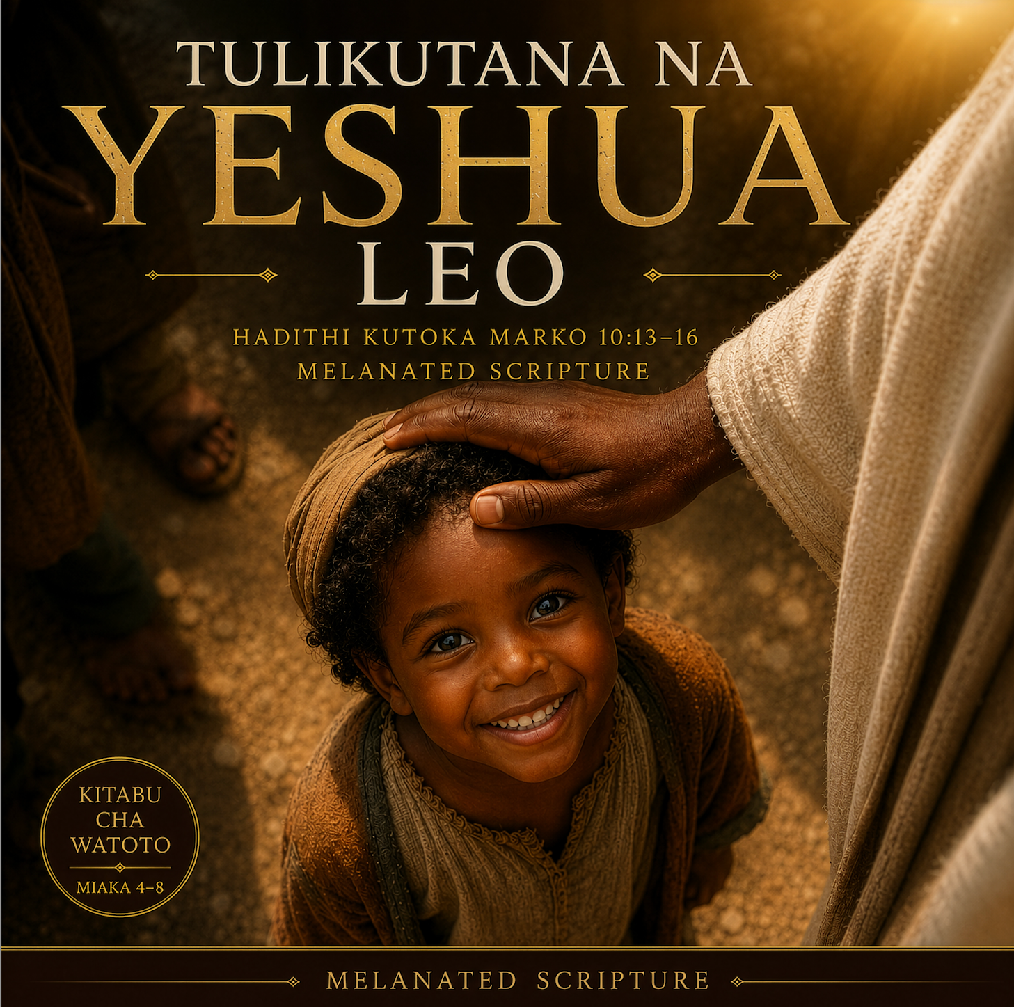 Leo Tulikutana na Yeshua | Christian Children's Picture Book in Swahili